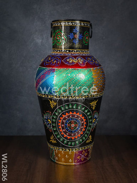 Hand Painted Vase - 19 inch - WL2806