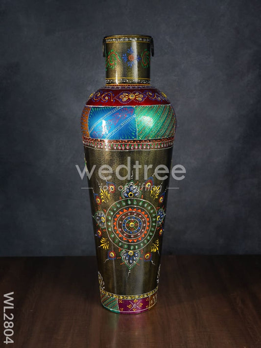 Hand Painted Vase - 30 inch - WL2804