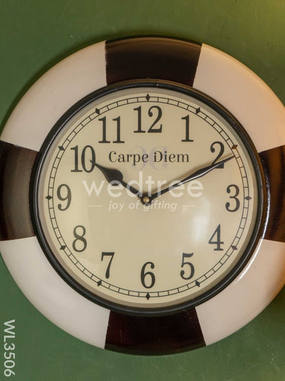 Hand Painted  - Wall Clock - 12 inch - WL3506