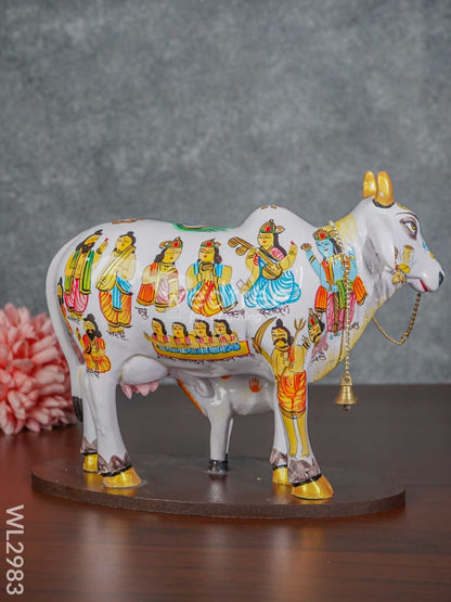 Handcrafted Polyresin Cow & Calf - Big - WL2983