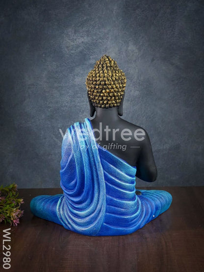 Handcrafted Sitting Buddha Idol - WL2980