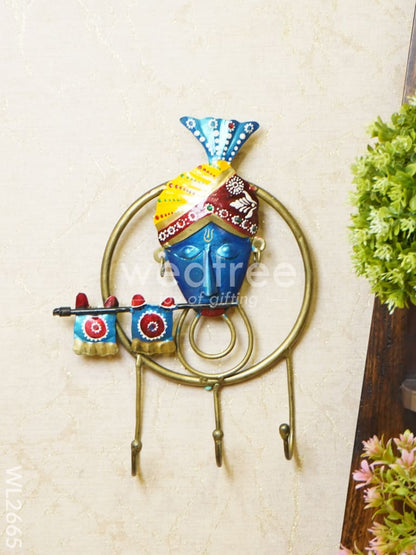 Handpainted Krishna Hanging - WL2665