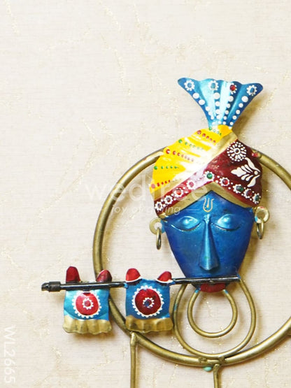 Handpainted Krishna Hanging - WL2665