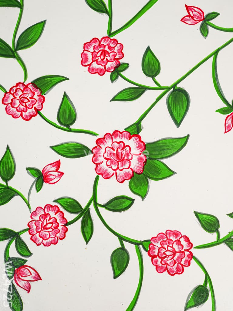 Handpainted Wooden Manai - WL4725