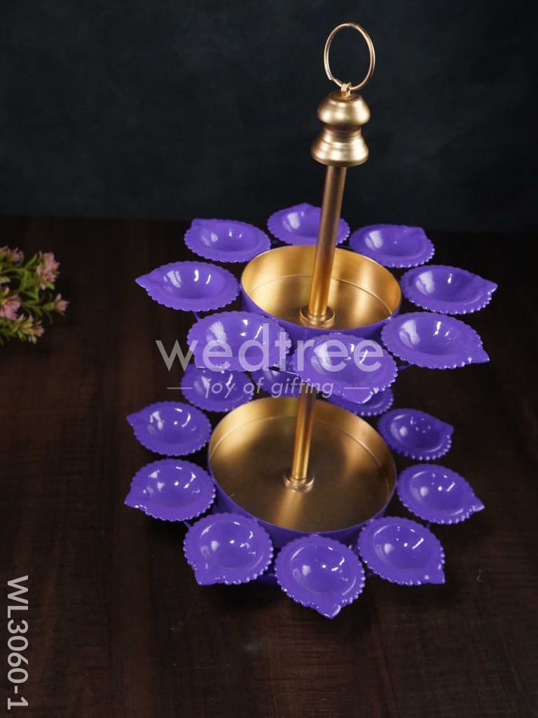 Hangable 2-step Urli with Diya Stand - WL3060