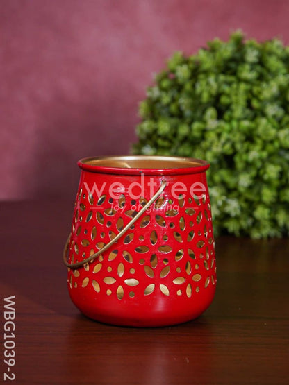 Hanging Jhaali T Light Holder - WBG1039