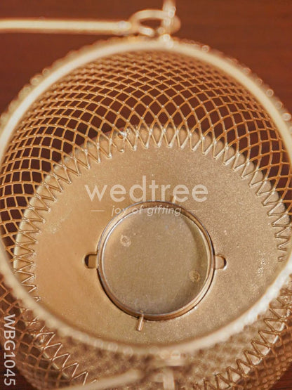 Hanging Jhaali T Light Holder - WBG1045