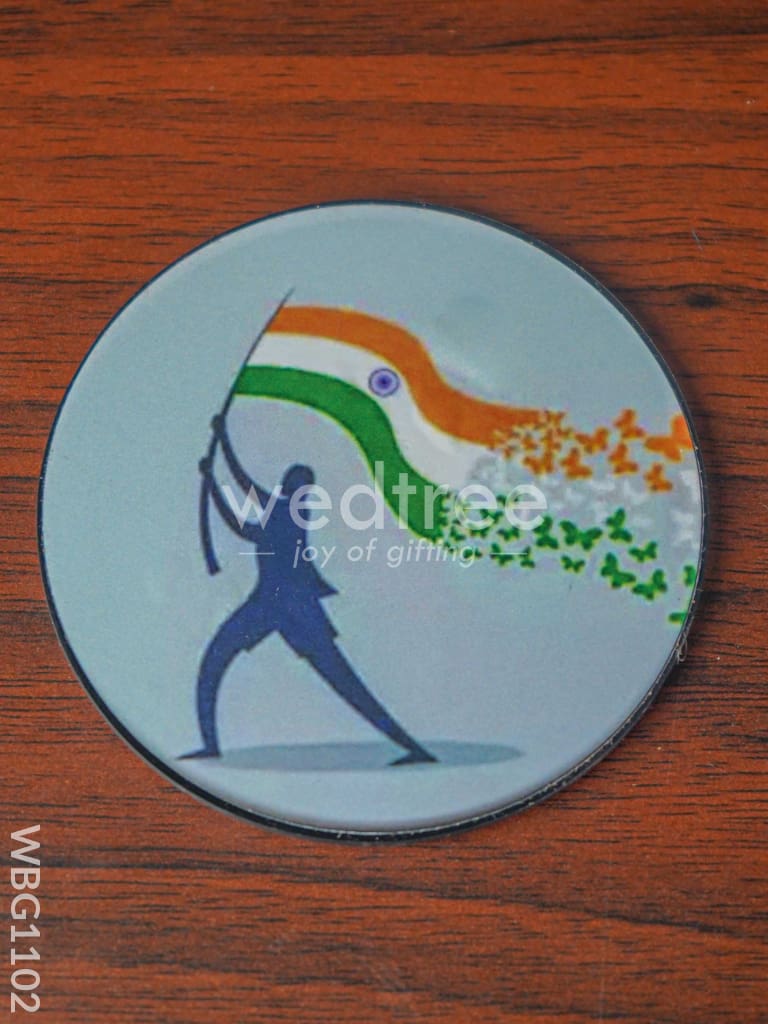 India Flag Fridge Magnet - WBG1102