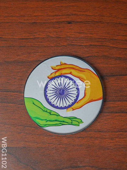 India Flag Fridge Magnet - WBG1102