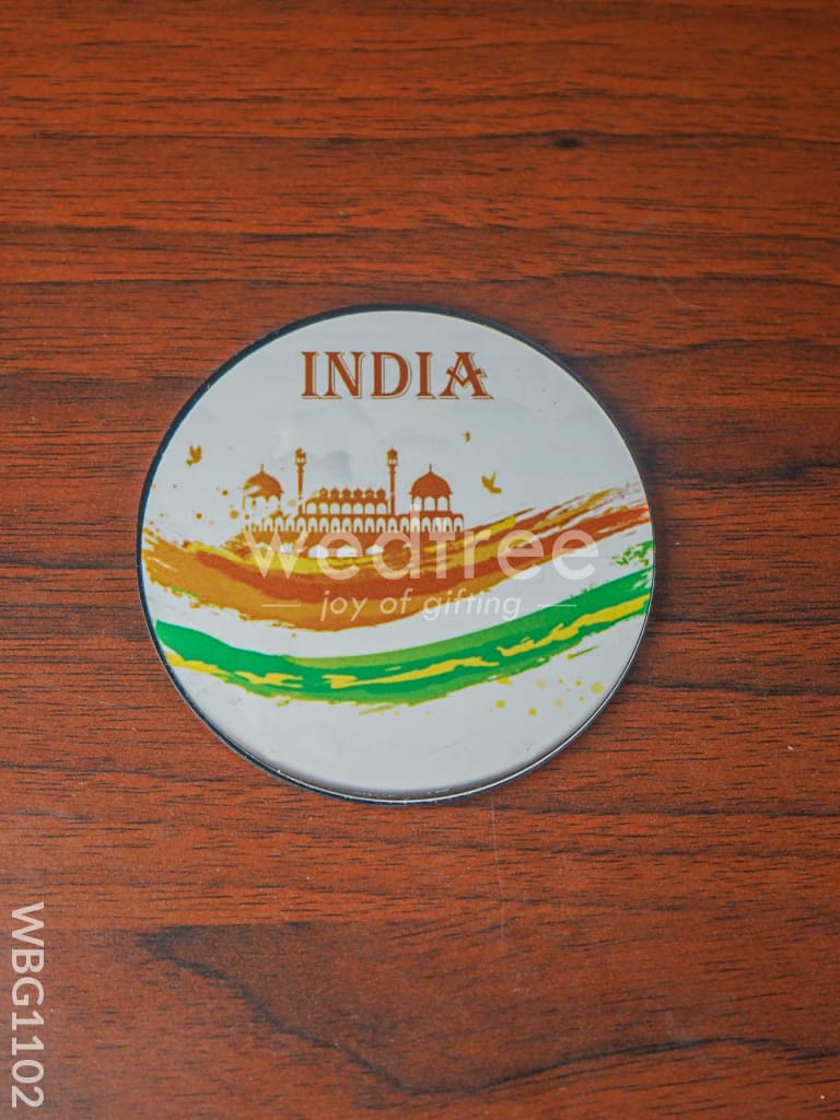India Flag Fridge Magnet - WBG1102
