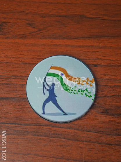 India Flag Fridge Magnet - WBG1102
