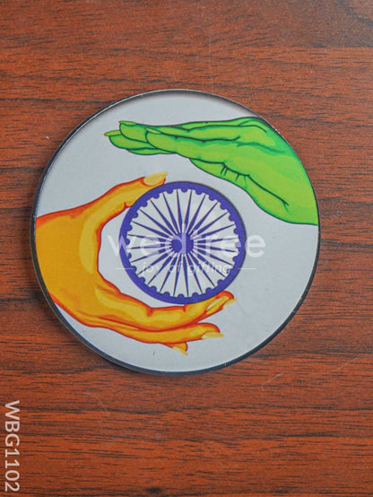 India Flag Fridge Magnet - WBG1102