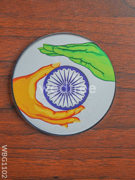 India Flag Fridge Magnet - WBG1102