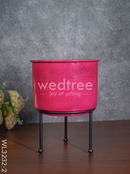 Indoor Planter Pot & Stand - WL3232-1