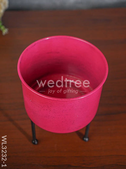 Indoor Planter Pot & Stand - WL3232-1