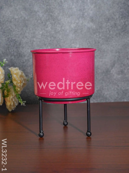 Indoor Planter Pot & Stand - WL3232-1