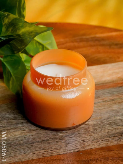 Iridescent scented Soy wax Jar (2.5 Inches) - WL0506