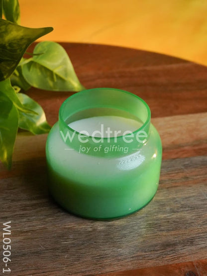 Iridescent scented Soy wax Jar (2.5 Inches) - WL0506