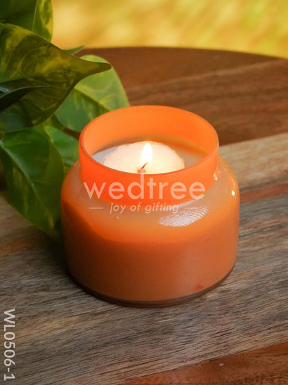 Iridescent scented Soy wax Jar (2.5 Inches) - WL0506