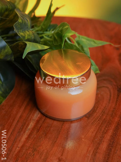 Iridescent scented Soy wax Jar (2.5 Inches) - WL0506