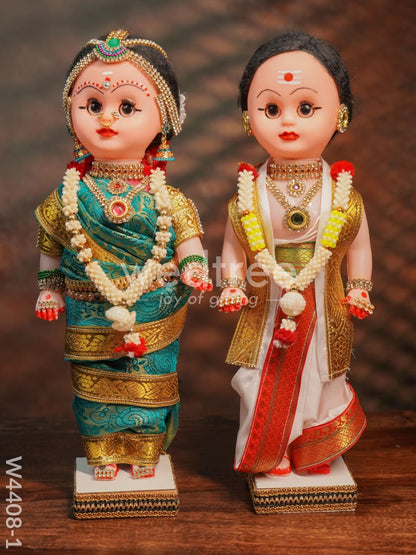 Iyer Style Nalangu doll - 12 inch - W4408-1