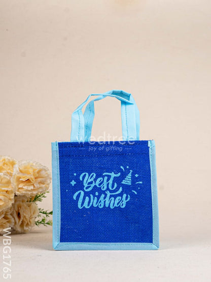 Jute Bag - Best Wishes - WBG1765