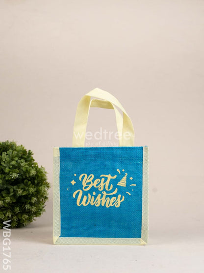 Jute Bag - Best Wishes - WBG1765