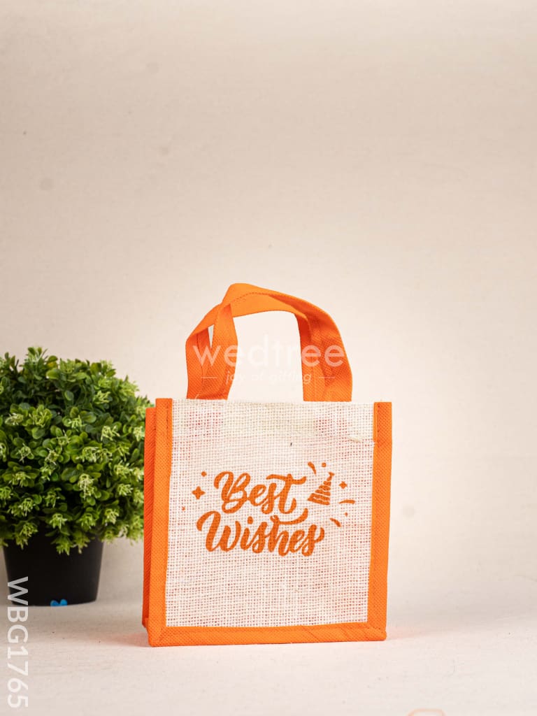 Jute Bag - Best Wishes - WBG1765