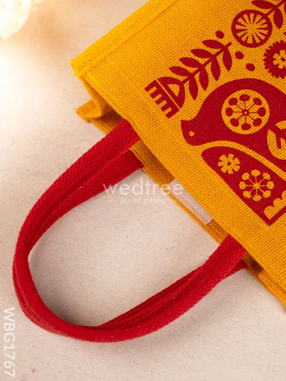 Jute Bag - Bird Design - WBG1767