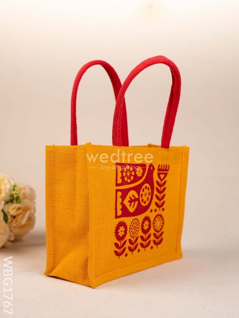 Jute Bag - Bird Design - WBG1767