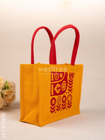 Jute Bag - Bird Design - WBG1767