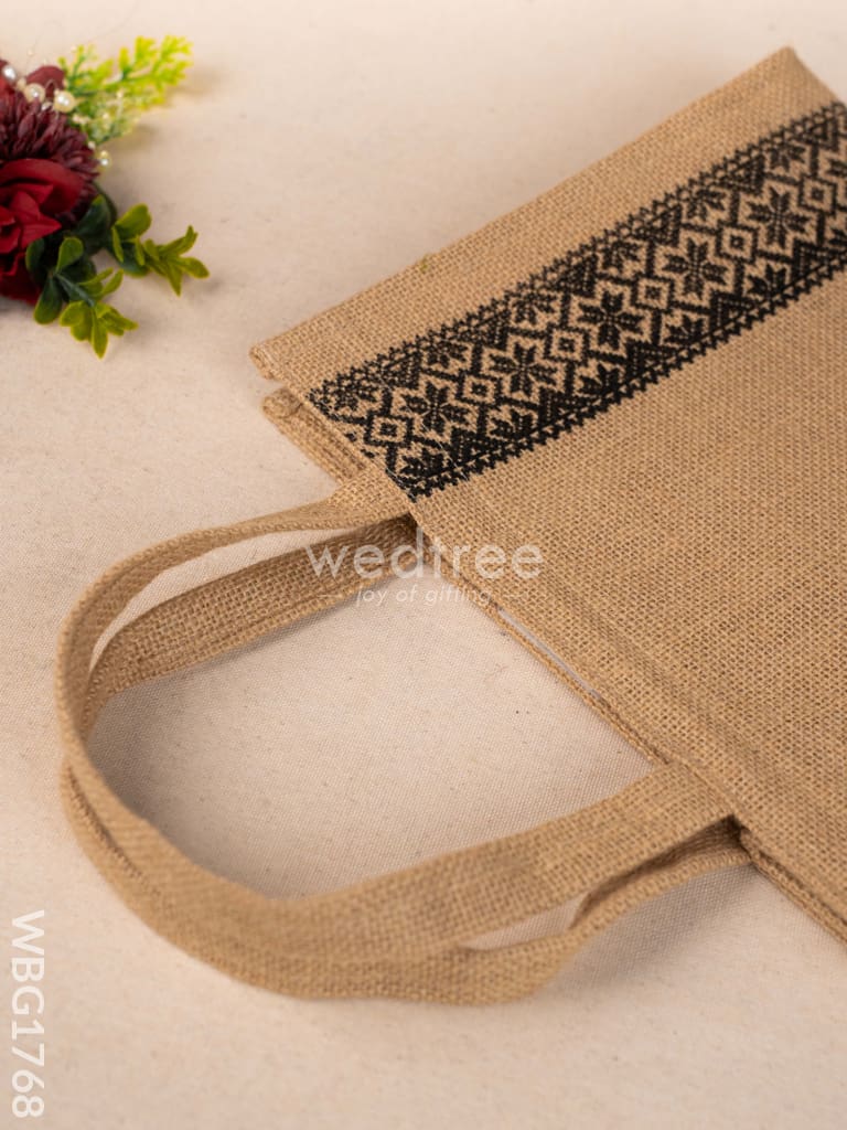 Jute Bag - Cream  - WBG1768