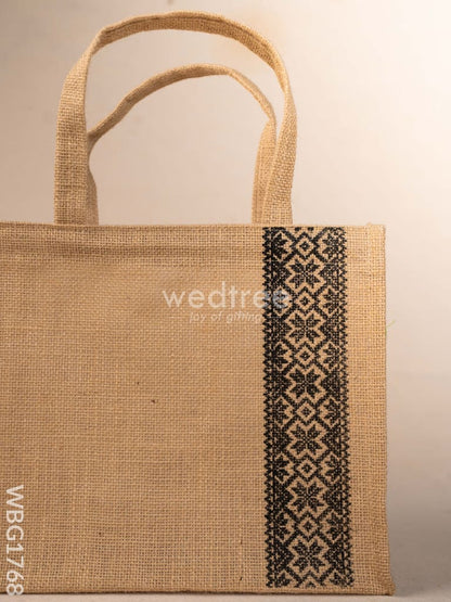 Jute Bag - Cream  - WBG1768