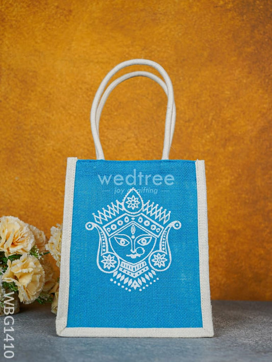 Jute Bag - Durga Print - WBG1410