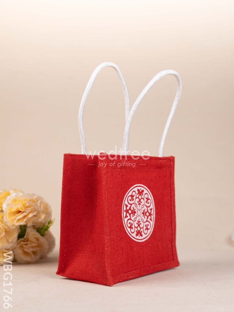 Jute Bag - Floral Design - WBG1766