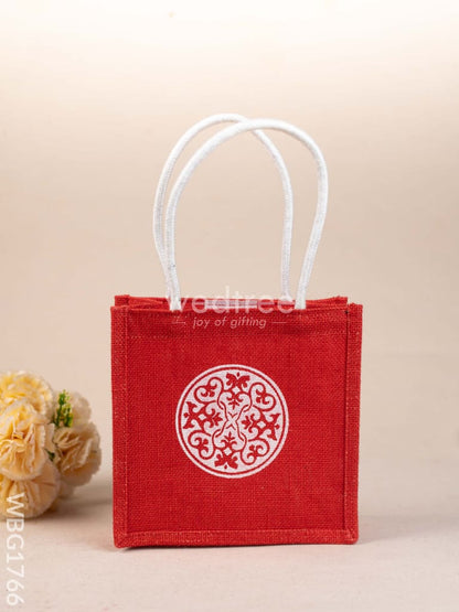 Jute Bag - Floral Design - WBG1766