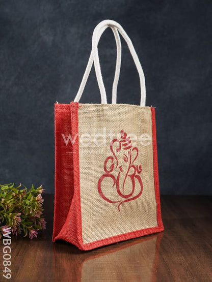 Jute Bag - Ganesh Printed - WBG0849