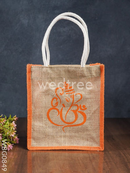 Jute Bag - Ganesh Printed - WBG0849