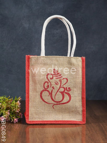 Jute Bag - Ganesh Printed - WBG0849