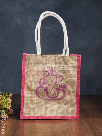 Jute Bag - Ganesh Printed - WBG0849