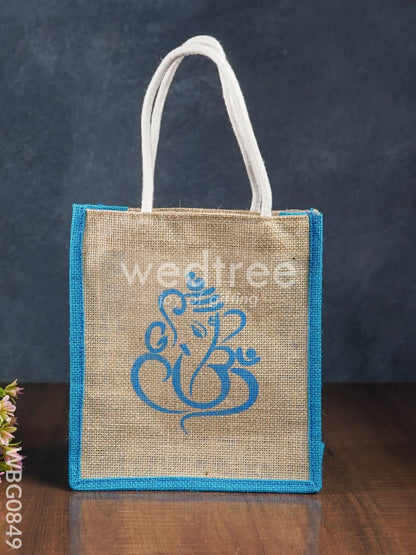 Jute Bag - Ganesh Printed - WBG0849