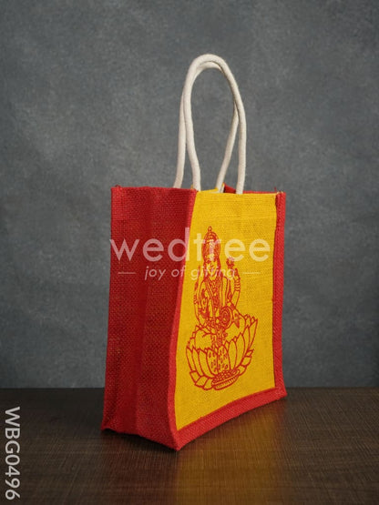 Jute Bag - Lakshmi Printed - WBG0496