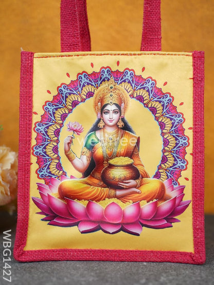 Jute Bag - Lakshmi Printed - WBG1427
