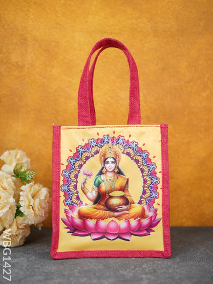 Jute Bag - Lakshmi Printed - WBG1427