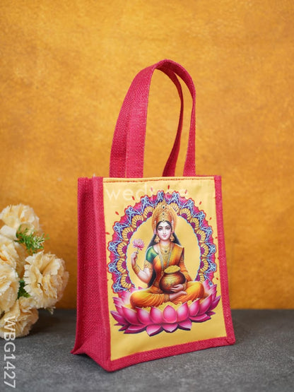 Jute Bag - Lakshmi Printed - WBG1427