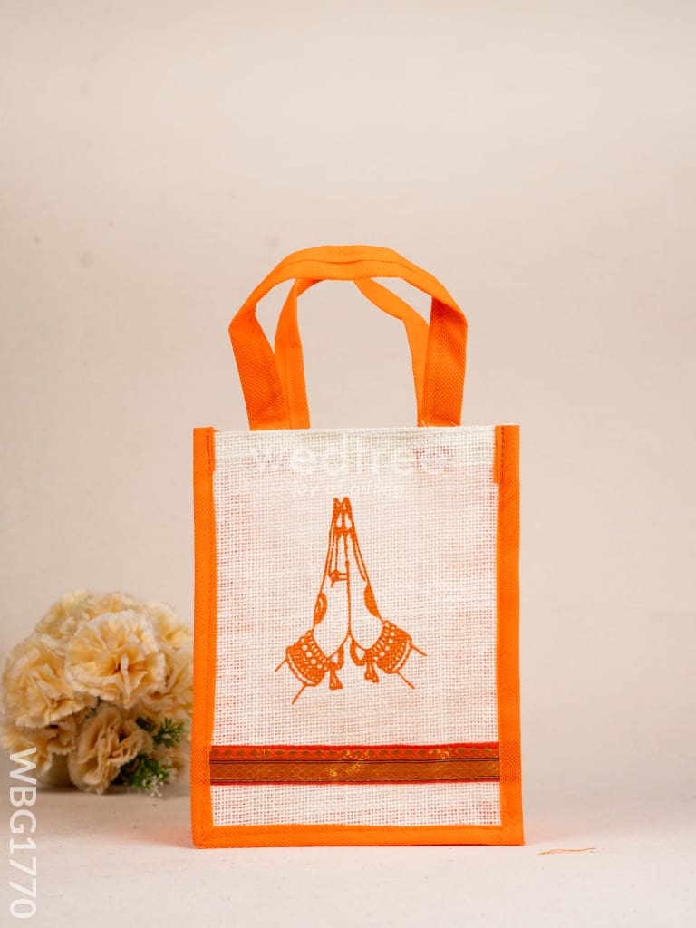 Jute Bag - Welcome Design - WBG1770