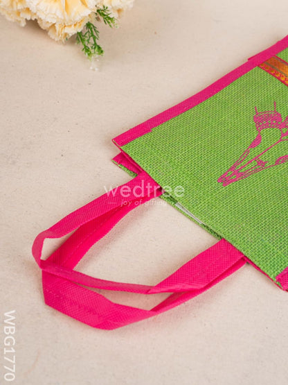 Jute Bag - Welcome Design - WBG1770