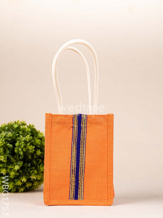Jute Bag with Lace - WBG1753