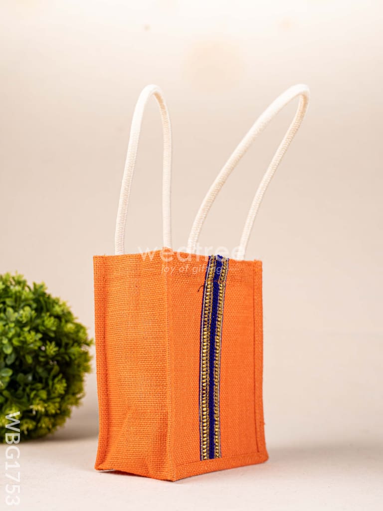 Jute Bag with Lace - WBG1753