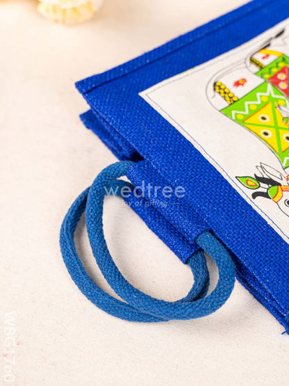 Jute Bag with Pichwai Design - WBG1760